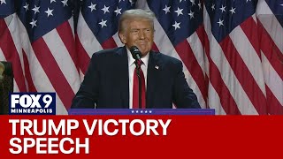 Donald Trumps full victory speech [upl. by Georgi307]