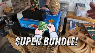 Crazy BUNDLE auf dem Flohmarkt  Reselling Tour  Doku 👀 [upl. by Odrarej]