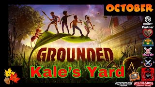 10924  Off stream play NO MIC NO CAM  Grounded  Building farming in Kales Backyard [upl. by Riley]