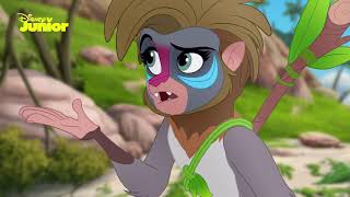 The Lion Guard  Dragon Island Scene  Disney Junior Arabia [upl. by Nairad388]