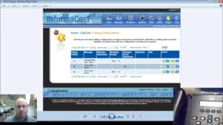 Singlewire Informacast Dialcast feature working on a Cisco CME [upl. by Madonia]