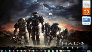 Halo Reach PC Theme for Windows 7 ONLY [upl. by Novaelc]