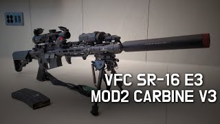 VFC SR16 E3 MOD2 CARBINE 리뷰 [upl. by Adien]