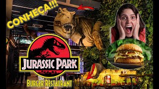 CONHECENDO O JURASSIC PARK BURGUER jurassicBurguer hamburgueriaTematica [upl. by Amy597]