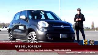 Test  Fiat 500L Pop Star 14 16v  Info Sobre Ruedas [upl. by Beutner227]