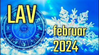 LAV  Horoskop za FEBRUAR 2024 [upl. by Sidwel]