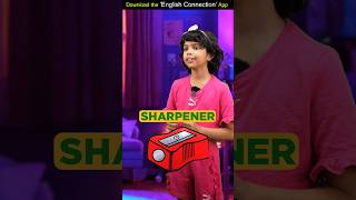 Learn Right Pronunciation of ✅ Sharpener  Kids English Words  Adi Connection shorts [upl. by Heyer]