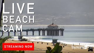 Live Surf Cam Manhattan Beach California [upl. by Naaitsirhc]