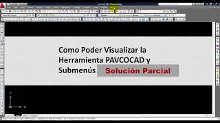 Solución Parcial Aplicación PAVCOCAD quotVisualización de Pestañaquot [upl. by Daney]