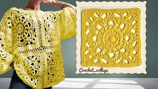 The newest summer trend crochet models closeupdetailed explanation⚡️ stylish and stunning model [upl. by Safko]