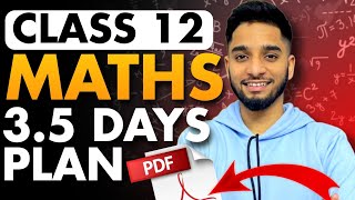 Class 12th Maths  Last 3 days plan🔥 class12 [upl. by Witt]