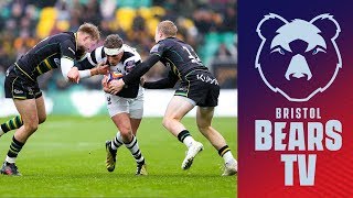 Highlights Northampton Saints vs Bristol Bears [upl. by Brosine]