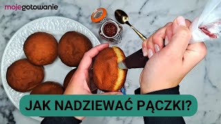 Jak nadziać pączki 3 sposoby  bonus [upl. by Divod]