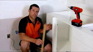 How to Install a Flat Pack Kitchen  Part 2  Mitre 10 Easy As DIY [upl. by Ness]