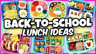 Ive never seen such a COLORFUL Bunch of Lunch Ideas  School Lunch MARATHON [upl. by Anoel868]