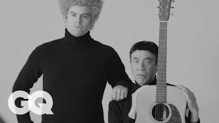 Fred Armisen and Bill Hader Tell the Very True History of Simon and Garfunkel  GQ [upl. by Wenn]