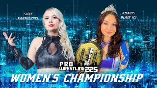 IRON SHARPENS IRON Womens Championship Match [upl. by Assilana]