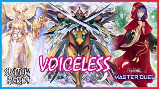 VOICELESS VOICE POST WINGS OF THE GUARDIAN COMBO RANKED GAMEPLAY YuGiOh Master Duel voiceless [upl. by Dulcinea854]