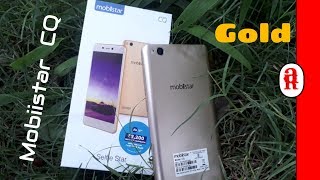 Mobiistar CQ Gold Color Unboxing with full Specifications [upl. by Leahcimluap]