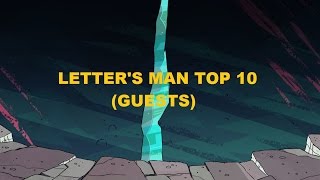 TOP 10 BEST LETTERMAN GUESTS [upl. by Imer]