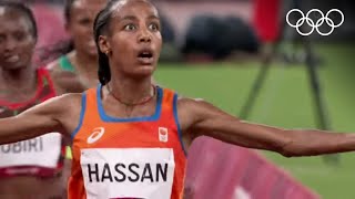 Sifan Hassan wins 5000m gold 🏃‍♀️  Tokyo2020 Highlights [upl. by Delores344]