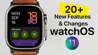 watchOS 11 is Out Everything New [upl. by Edyaw]