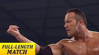 FULLLENGTH MATCH  SmackDown  The Rock vs Edge and Christian [upl. by Ranger]