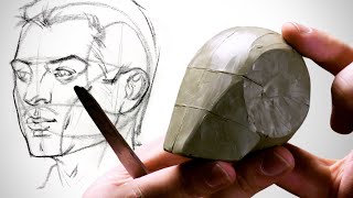 How to Sculpt the Loomis Head [upl. by Scevo]