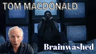 TOM MACDONALD  Brainwashed  REACTION [upl. by Annawaj]