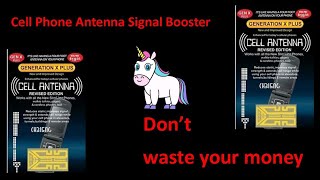 Cell Phone Antenna Signal Booster Sticker [upl. by Pravit]