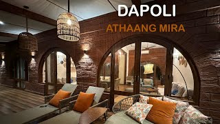 ATHAANG MIRA  DAPOLI  SAFFRONSTAYS  Vacation  Beach Side Resort [upl. by Luzader698]