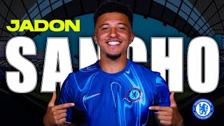 JADON SANCHO TO CHELSEA  BEST SKILLS GOALS ASSIST [upl. by Atnwahsal797]