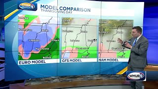 Models dont yet agree on Thanksgiving storm system [upl. by Annmarie]