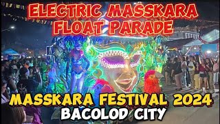 Electric Masskara Floar Parade  Masskara Festival 2024  Bacolod City  CharrieTv [upl. by Edmund]