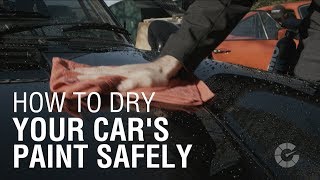 How to Dry Your Paint Safely  Autoblog Details [upl. by Ttebroc]