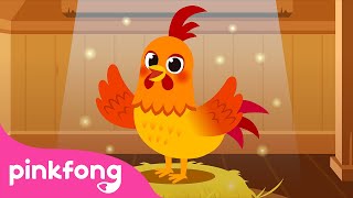 The Rooster Song  Farm Animals  Nursery Rhymes for Kids  Animal Songs  Pinkfong Songs [upl. by Evelyn]