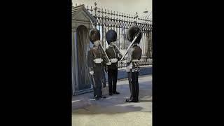 quotThe Changing of the Guardquot Flotsam amp Jetsam Band of the Royal Horse Guards The Blues 1931 [upl. by Immat]