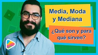 Medidas de tendencia centralmediamediana y moda  ¿Qué son y para qué sirven Aprende con Tabella [upl. by Aidnyc]