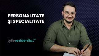 I8 Personalitate și specialitate  Cum săți alegi specialitatea întrun mod informat [upl. by Nonnahsed940]