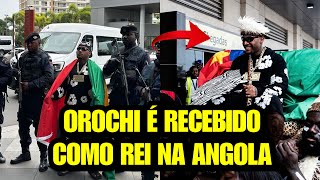 OLHA COMO FOI A CHEGADA DO OROCHI EM LUANDA NA ANGOLA  TRAP 24 HORAS [upl. by Annim]