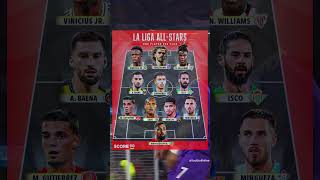 La Liga ALLSTARS XI 202425 trending viral fifa shorts [upl. by Koressa881]