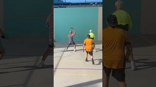 Paddleball using my partner’s position paddleball paddlesports paddlesports paddle ball sports [upl. by Aleacin]