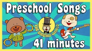 Preschool Song compilation  Songs for Kids  The Singing Walrus [upl. by Angelle199]