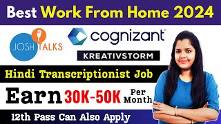 Hindi translator job At Home  Earn 30K  50K per Month  Work From Home Jobs [upl. by Melodie]