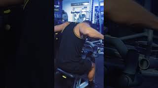 Overhand row upper back focused machine [upl. by Dhu]