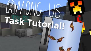 How to make the Clean Filter Task in Minecraft  Among Us in Minecraft [upl. by Sudnor]