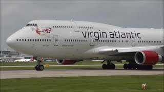 Manchester Airport RWY23L Close Up Departures  310514 [upl. by Gretna]