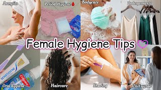 15 Feminine Hygiene Tips Every Girl needs to know✨  Female Hygiene Tips [upl. by Gide]