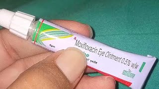 Moxifloxacin Eye Ointment Uses 💉 Side effects 💉 Contraindications medicalknowledgeshorts [upl. by Erica]