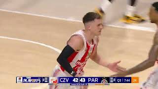 AdmiralBet ABA League 202324 HL Finals Round 1 Crvena zvezda Meridianbet  Partizan Mozzart Bet [upl. by Narayan]